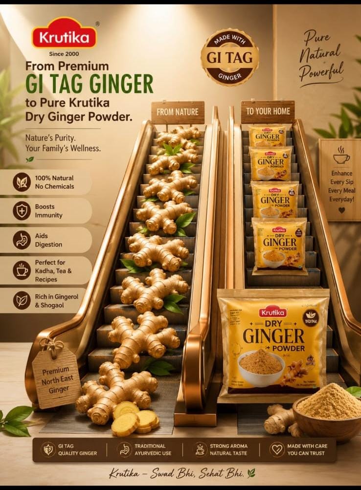 Dry Ginger Powder - Sonth Powder - Natural warmth - Pure wellness.